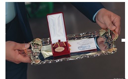 В.П.Копаев удостоен памятной медали «Великие Луки — Город воинской славы»