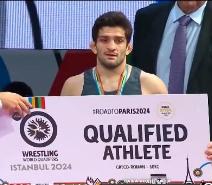 Садык Лалаев завоевал олимпийскую лицензию на квалификационном турнире в Стамбуле