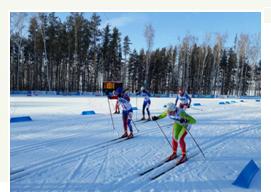 Успешное выступление студентов на Всероссийских соревнованиях  по лыжным гонкам