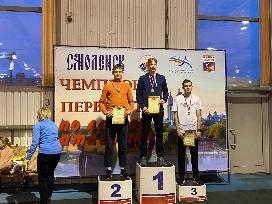Легкоатлеты завоевали призовые места на  Чемпионате и первенстве Смоленской области в помещении