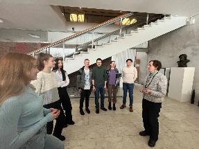 Студенты ВЛГАФК посетили Краеведческий музей Великих Лук