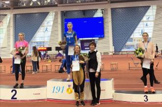 Наталья Спиридонова завоевала золото на первенстве России по легкой атлетике