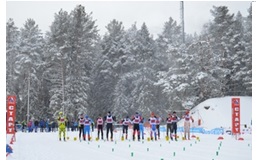 Федор Назаров – серебряный призер Всероссийских соревнований по лыжным гонкам среди юниоров и молодежи до 23 лет